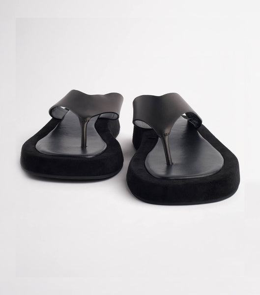 Sandalias Planas Tony Bianco Ives Black Como 3.5cm Negras | COCVG64650