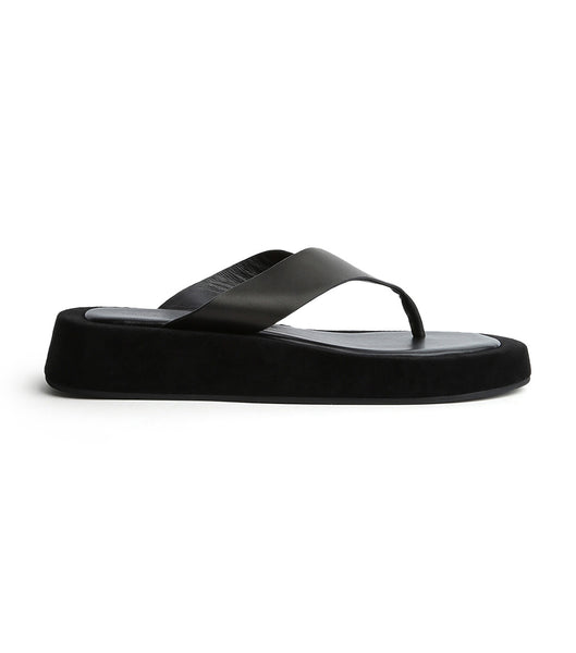 Sandalias Planas Tony Bianco Ives Black Como 3.5cm Negras | COCVG64650