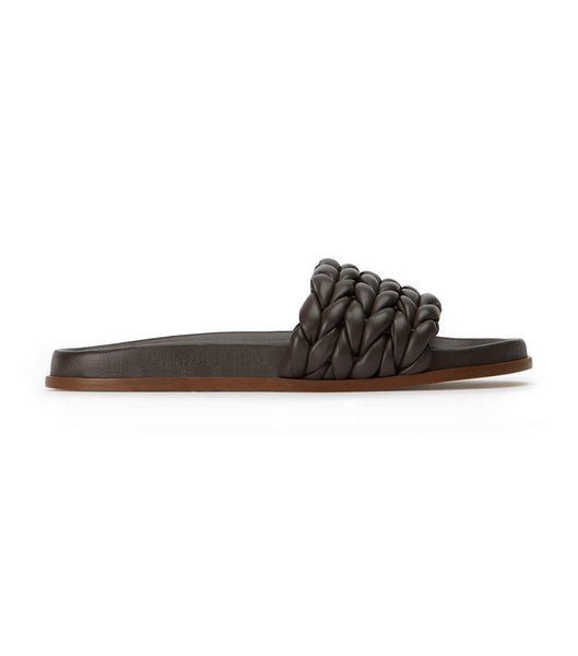 Sandalias Planas Tony Bianco Layton Chocolate Nappa Chocolate | COQCS93903