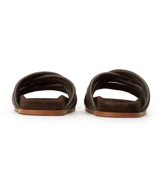 Sandalias Planas Tony Bianco Loki Chocolate Nappa Chocolate | FCOUI19848