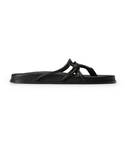 Sandalias Planas Tony Bianco Luelle Black Nappa Negras | ECOVG66376