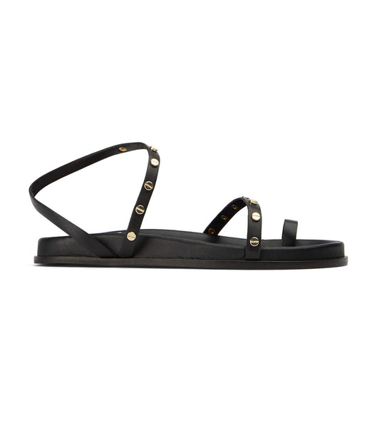 Sandalias Planas Tony Bianco Lyvia Black Negras | MCOFT29573