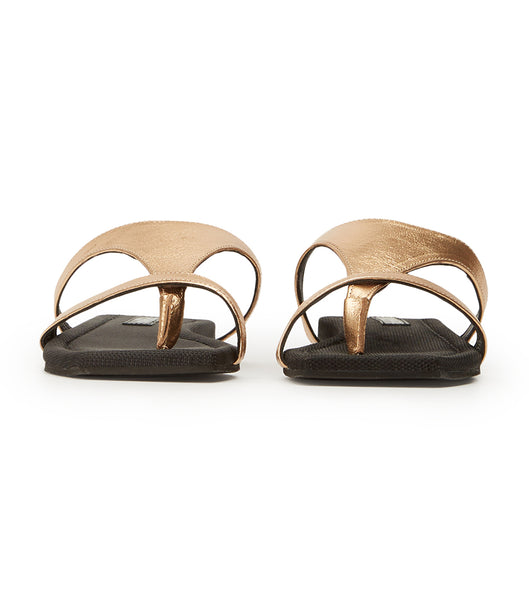 Sandalias Tony Bianco Eman Antique Gold Nappa 1.5cm Doradas | ECOVG71172