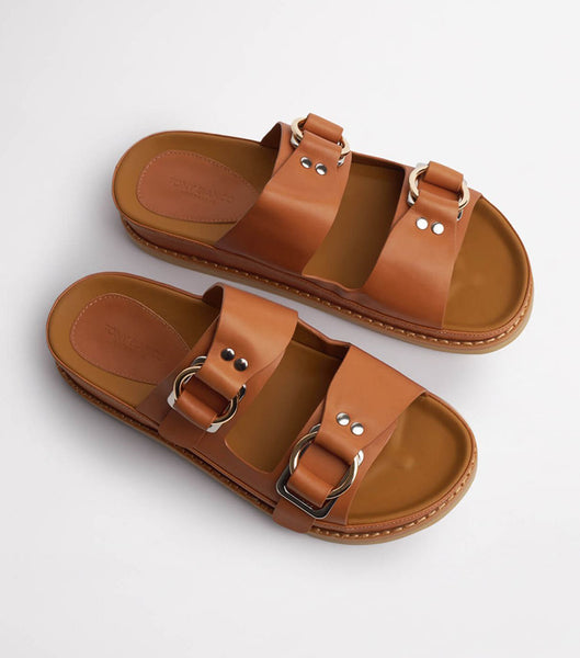 Sandalias Tony Bianco Hunter Tan Como 3.5cm Marrones | FCOHY49632