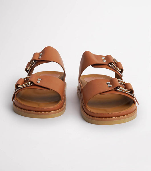 Sandalias Tony Bianco Hunter Tan Como 3.5cm Marrones | FCOHY49632