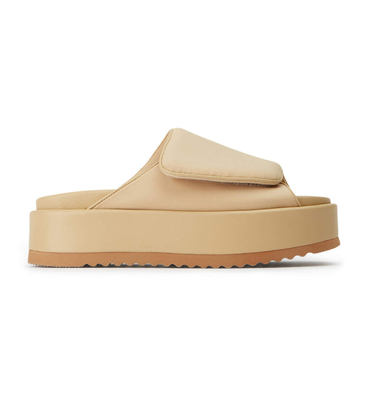 Sandalias de Diapositivas Tony Bianco Roxana Nude Scuba 6cm Beige | UCOND94491