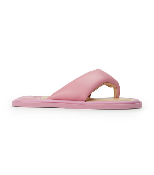 Sandalias de dedo Tony Bianco Nikki Musk Nappa Rosas | PCOER12640