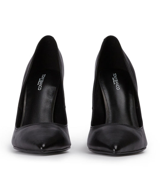 Tacones Brillantes Tony Bianco Anja Black Como 10.5cm Negras | SCONY92651