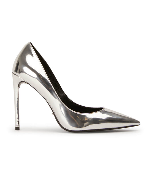 Tacones Brillantes Tony Bianco Anja Silver Shine 10.5cm Plateadas | COXBR25958