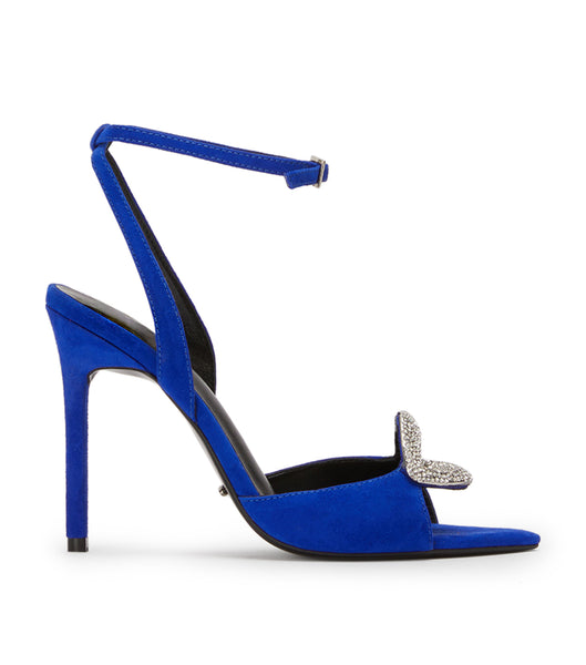 Tacones Brillantes Tony Bianco Moshi Azure Gamuza 10.5cm Azur | COZDE25086