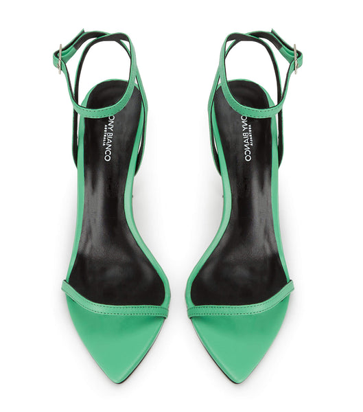 Tacones Brillantes Tony Bianco Myra Acid Green 10.5cm Verde | COEAH45798