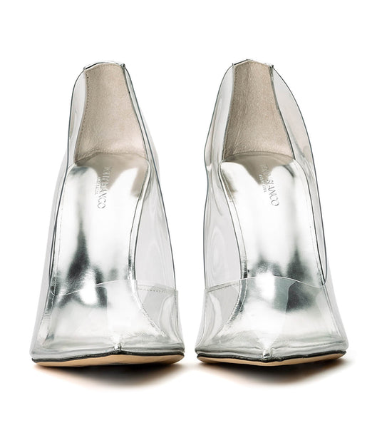 Tacones De Novia Tony Bianco Alijah Clear Vinylite/Silver 10.5cm Plateadas | ECOVG66564