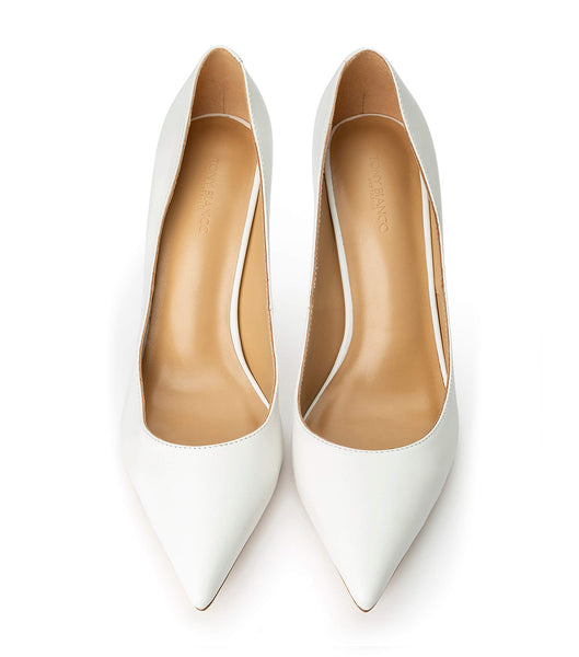 Tacones De Novia Tony Bianco Anja Milk Capretto 10.5cm Blancas | MCOFT51265