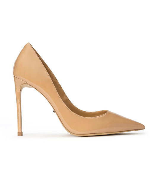 Tacones De Novia Tony Bianco Anja Nude Charol 10.5cm Beige | QCOWA16926