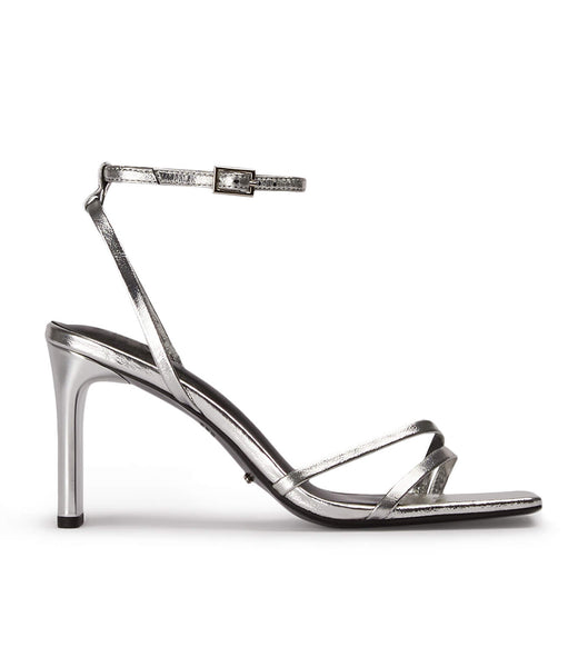 Tacones De Novia Tony Bianco Corso Silver Foil 8.5cm Plateadas | COQAV72436