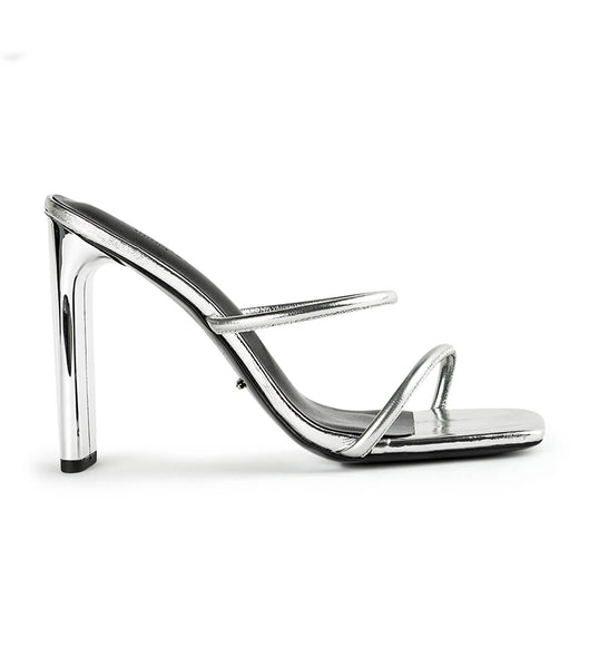 Tacones De Novia Tony Bianco Florence Silver Foil 11cm Plateadas | COJZR35880