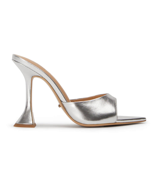 Tacones De Novia Tony Bianco Marcel Silver Nappa Metallic 10.5cm Plateadas Metal | BCOSD36717