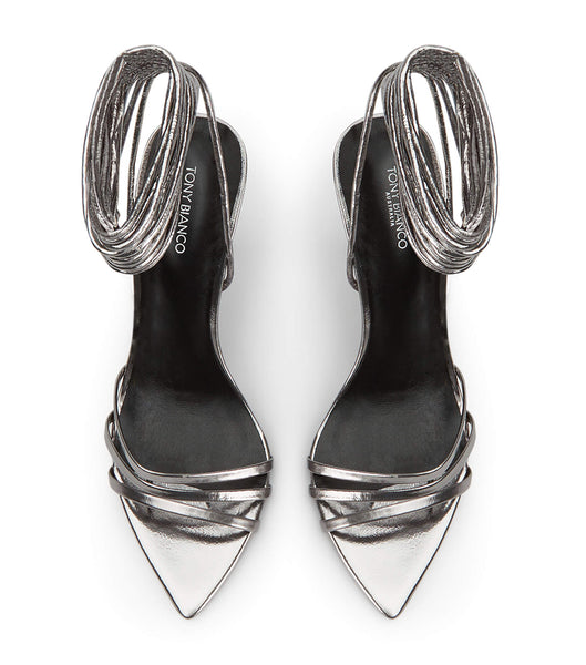 Tacones De Novia Tony Bianco Mavis Gunmetal Glimmer 10.5cm Gris | COZPD48834