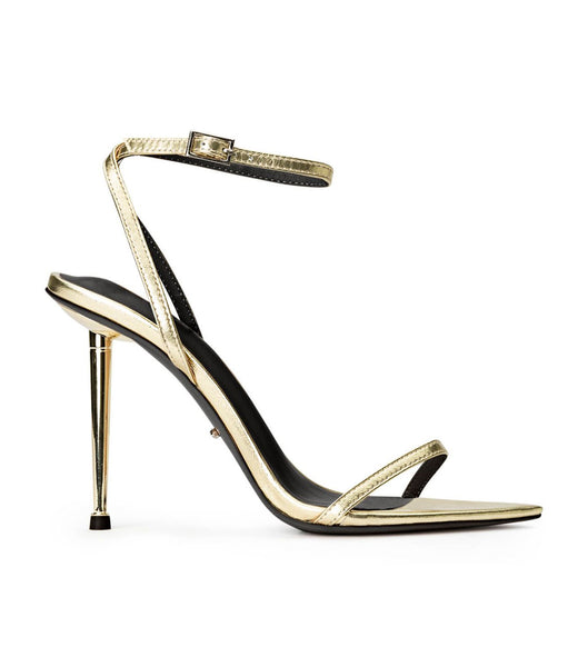 Tacones De Novia Tony Bianco Myra Gold Nappa Metallic 10.5cm Doradas Metal | BCOSD71497