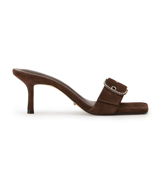 Tacones bajos Tony Bianco Amy Espresso Gamuza 6.5cm Marrones | PCOQX99996