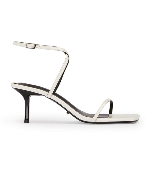 Tacones bajos Tony Bianco Axent White Charol 6.5cm Blancas | COICD16795