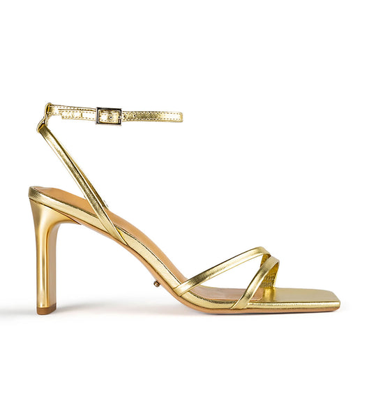 Tacones bajos Tony Bianco Corso Gold Nappa Metallic 8.5cm Doradas Metal | CONZX80017