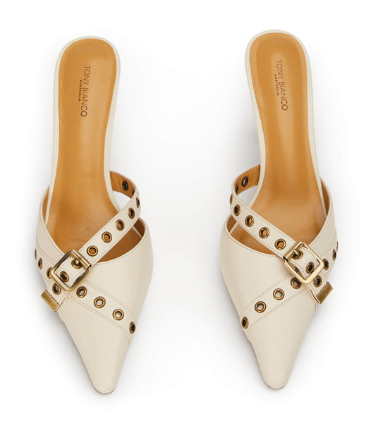 Tacones bajos Tony Bianco Savoir Bone Venice 8cm Beige | BCOSO22688