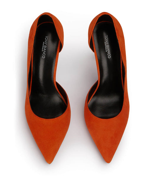 Tacones de aguja Tony Bianco Alyx Aperol Gamuza 10.5cm Naranjas | COCIF63679