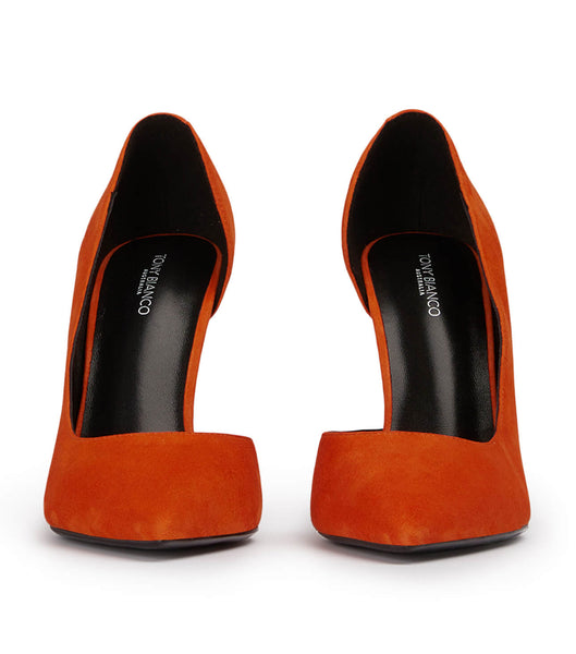 Tacones de aguja Tony Bianco Alyx Aperol Gamuza 10.5cm Naranjas | COCIF63679