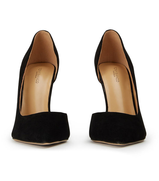 Tacones de aguja Tony Bianco Alyx Black Gamuza 10.5cm Negras | COQAV82185