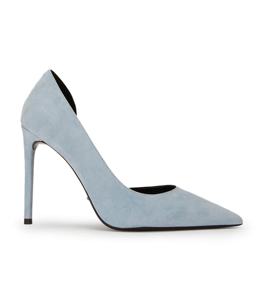 Tacones de aguja Tony Bianco Alyx Sky Gamuza 10.5cm Azules | ECOHC23872