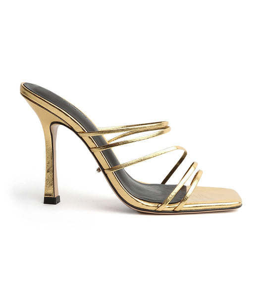 Tacones de aguja Tony Bianco Foxie Gold Foil 10.5cm Doradas | COCVG54264