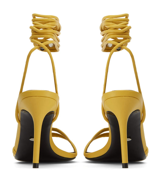 Tacones de aguja Tony Bianco Hailee Desert Nappa 8.5cm Amarillo | ACOWC19033