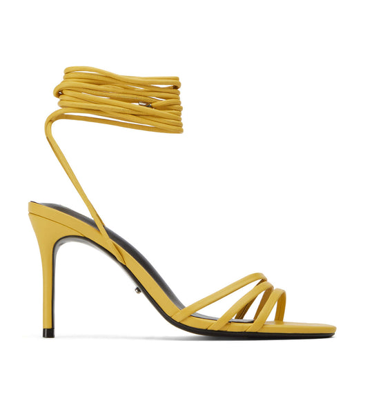 Tacones de aguja Tony Bianco Hailee Desert Nappa 8.5cm Amarillo | ACOWC19033