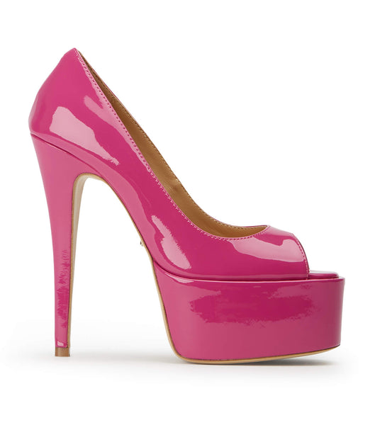 Tacones de aguja Tony Bianco Jolee Berry Charol 15cm Rosas | XCOBH35180