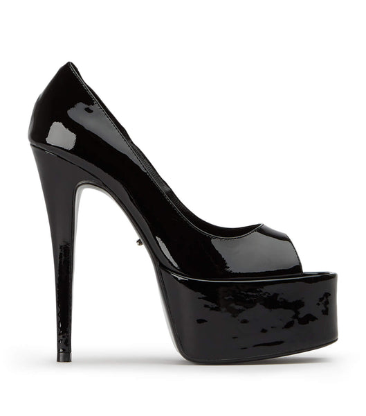 Tacones de aguja Tony Bianco Jolee Black Charol 15cm Negras | CONZX54390