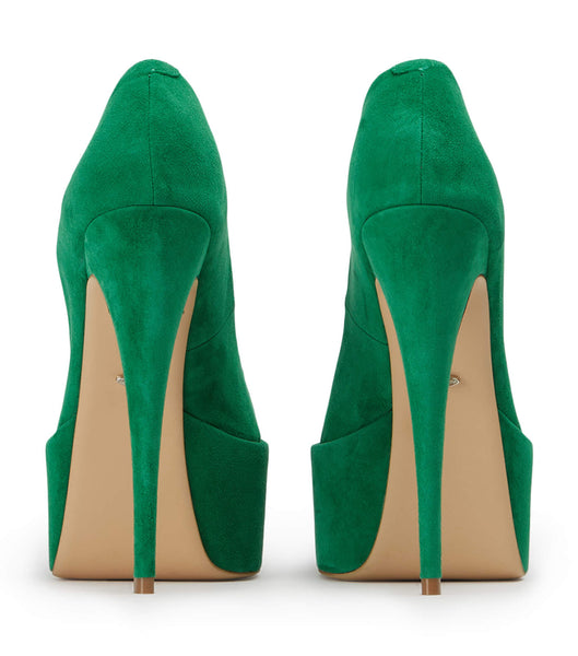 Tacones de aguja Tony Bianco Jolee Jade Gamuza 15cm Verde | MCOHR41925