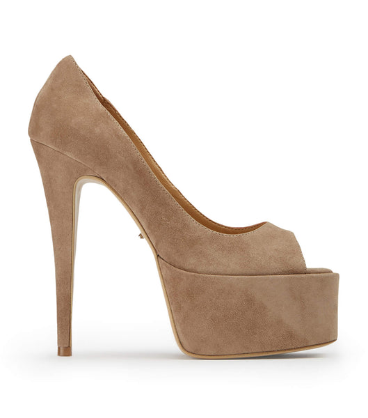 Tacones de aguja Tony Bianco Jolee Stone Gamuza 15cm Gris | COCIF39243