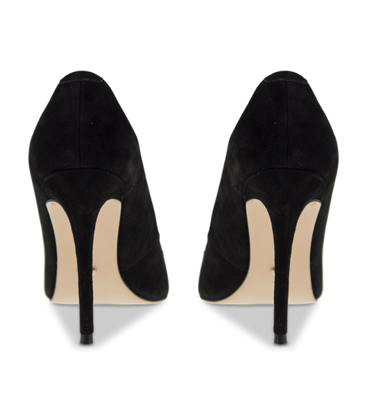 Tacones de aguja Tony Bianco Lotus Black Kid Gamuza 10.3cm Negras | COZPD94660