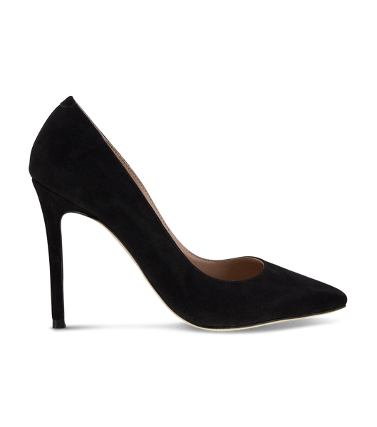 Tacones de aguja Tony Bianco Lotus Black Kid Gamuza 10.3cm Negras | COZPD94660