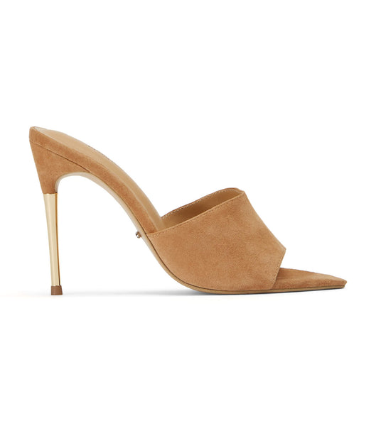 Tacones de aguja Tony Bianco Maximus Butterscotch Gamuza 10.5cm Beige | UCOTG12326