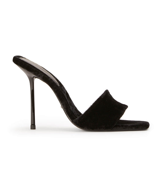 Tacones de aguja Tony Bianco Natalie Black Crush 10.5cm Negras | FCOUI73329