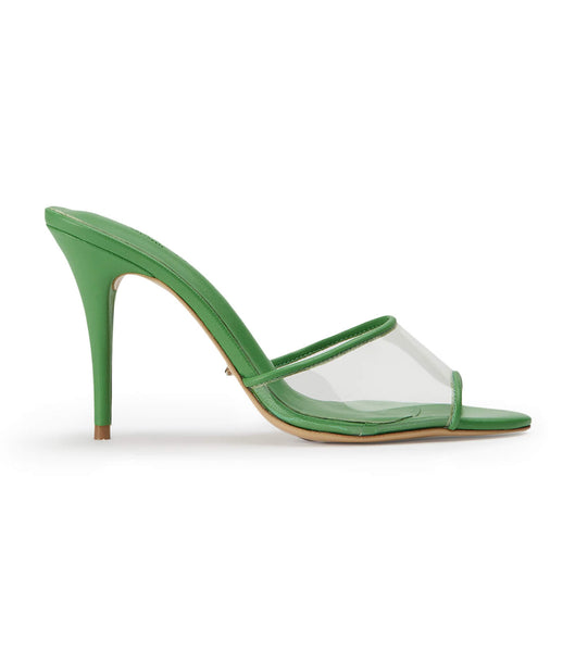 Tacones de aguja Tony Bianco Riana Clear Vinylite/Acid Green 9.5cm Verde | DCOKV46757