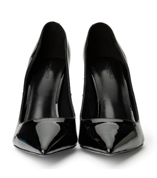 Tacones de evento Tony Bianco Anja Black Charol 10.5cm Negras | COXBR26520