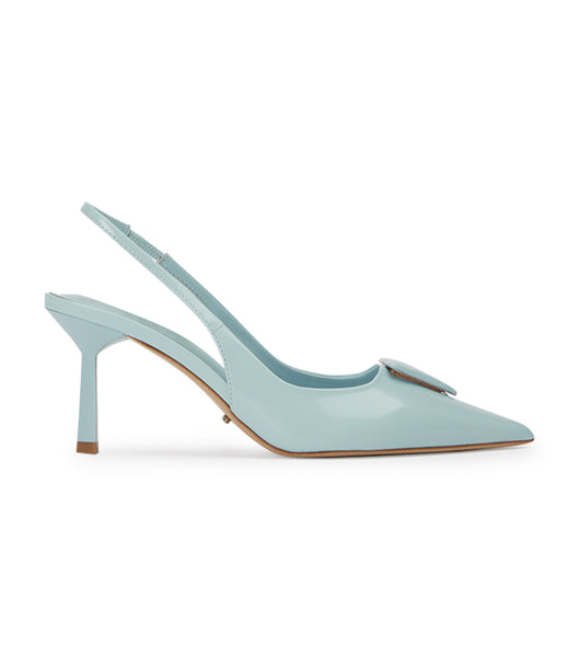 Tacones de evento Tony Bianco Bertie Sky Hi Shine 7.5cm Azules | SCOVO45955