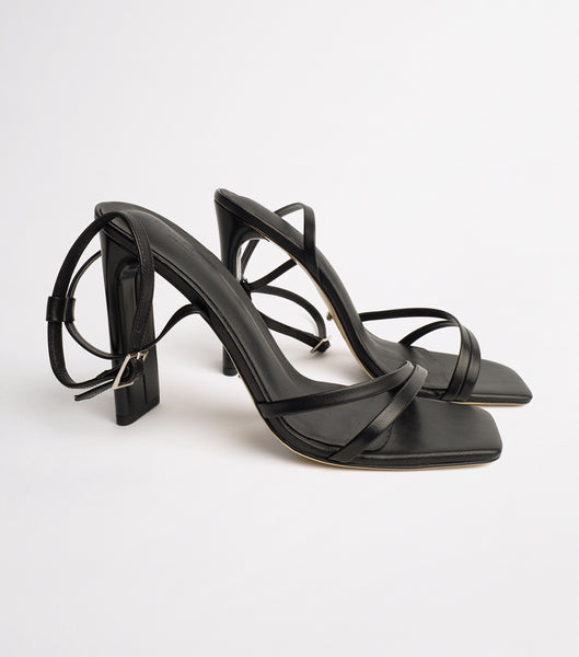 Tacones de evento Tony Bianco Fiance Black Kid 11cm Negras | BCOSO28334