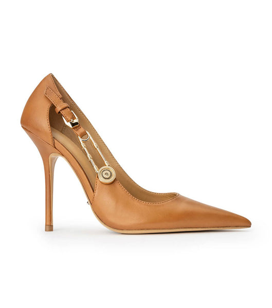 Tacones de evento Tony Bianco Glow Tan Como 11cm Marrones | QCOWA25421