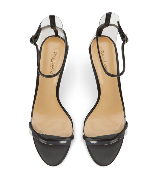 Tacones de evento Tony Bianco Houston Black Capretto 8.5cm Negras | COJBT43275