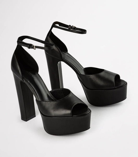 Tacones de evento Tony Bianco Jayze Black Como 14cm Negras | ZCONQ93916