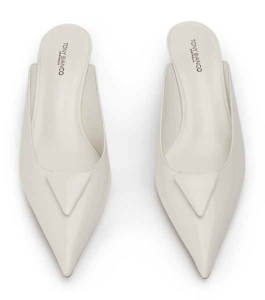 Tacones de evento Tony Bianco Kira White Hi Shine 4.5cm Blancas | CODYB14060